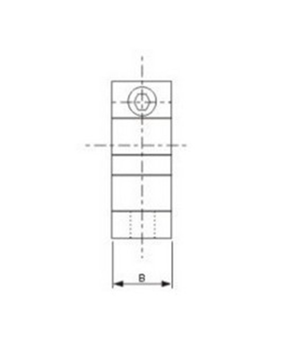 Soporte de varillas de 12mm para CNC