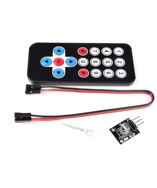 Control Remoto Infrarrojo Tx/Rx HX1838 - 38 KHz