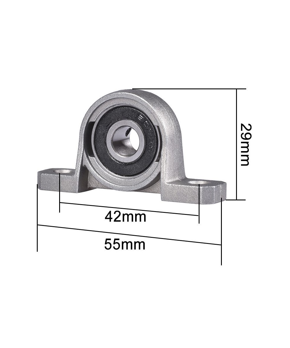 Balinera para varillas CNC 8mm KP08 / 12mm KP001 vertical (chumasera)