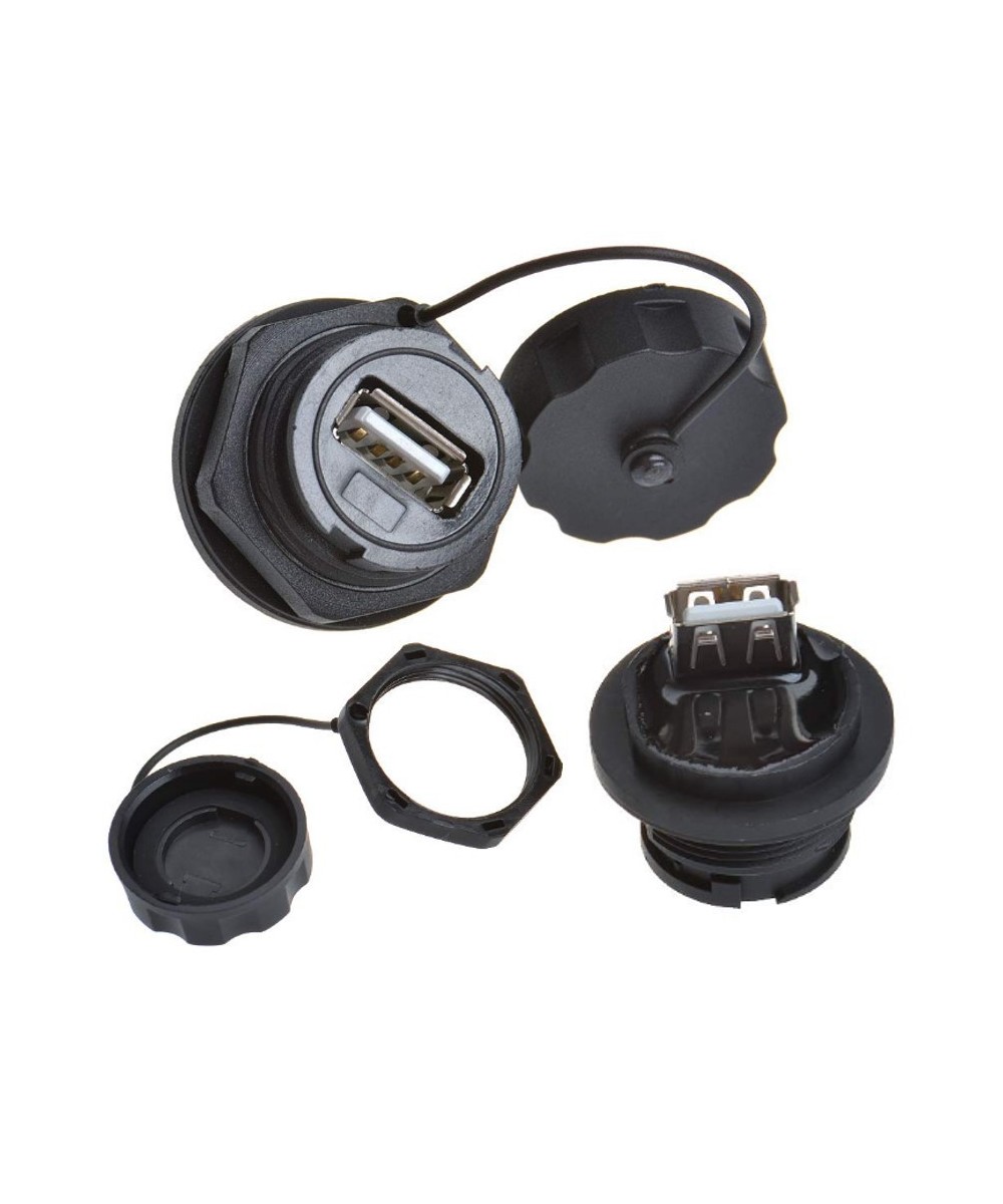Conector impermeable USB 2.0