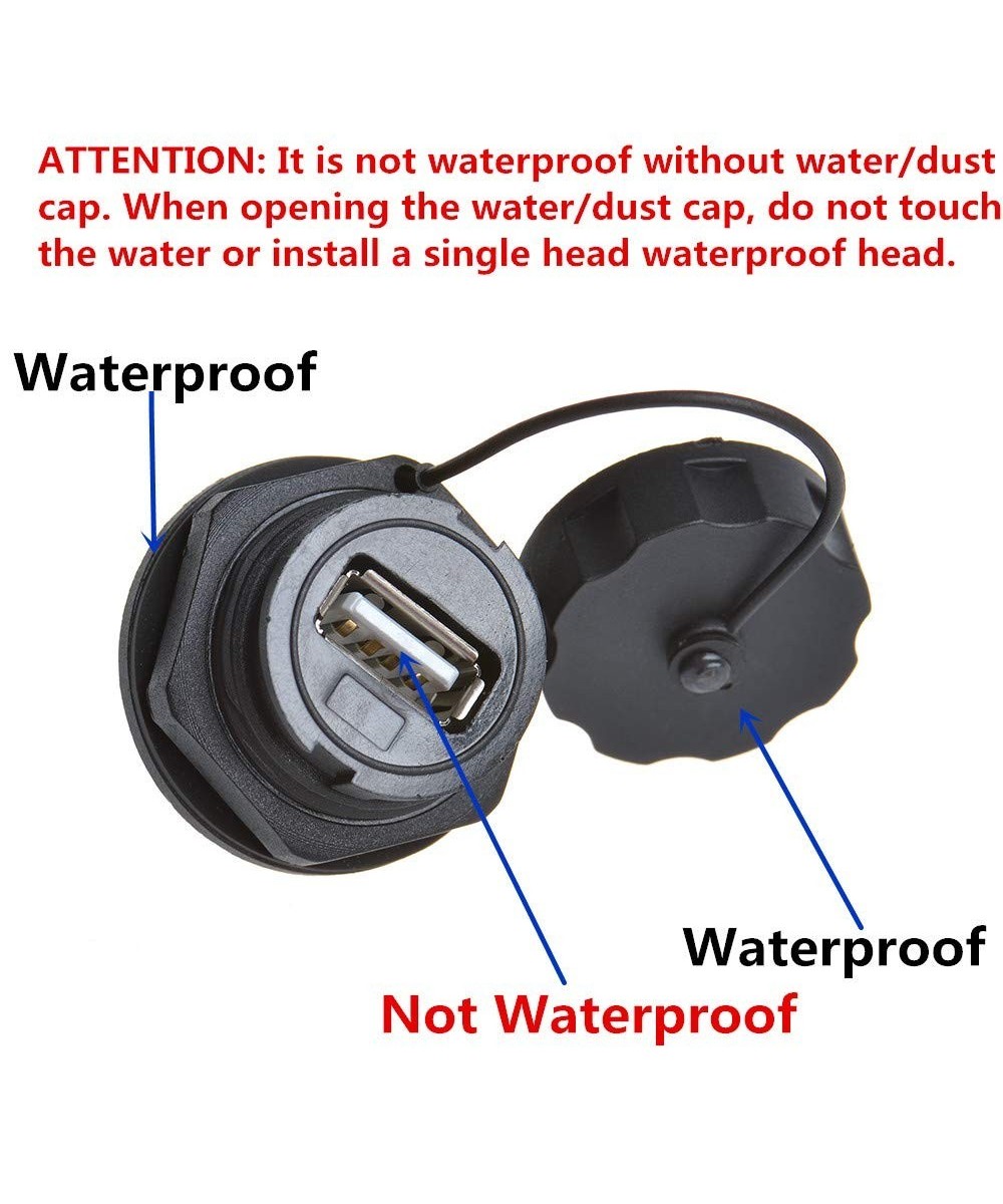 Conector impermeable USB 2.0