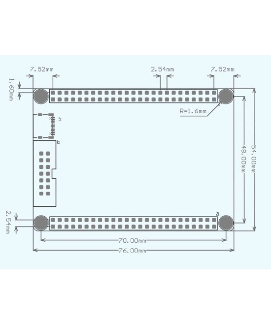 Tarjeta de desarrollo y programador FPGA XILINX Spartan6 XC6SLX9-2TQG144C