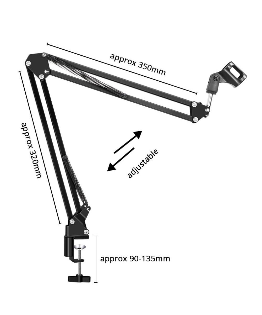 Kit Micrófono de condensador BM800