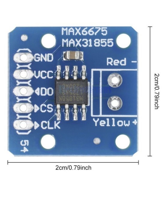Modulo para termocupla tipo K MAX31855