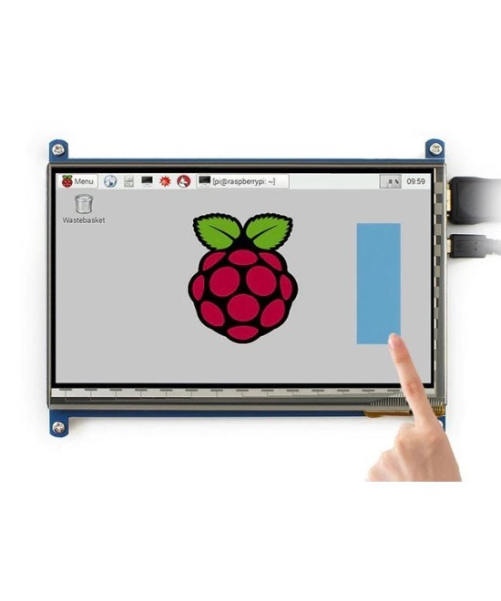 Pantalla táctil LCD de 7 pulgadas HDMI para Raspberry PI