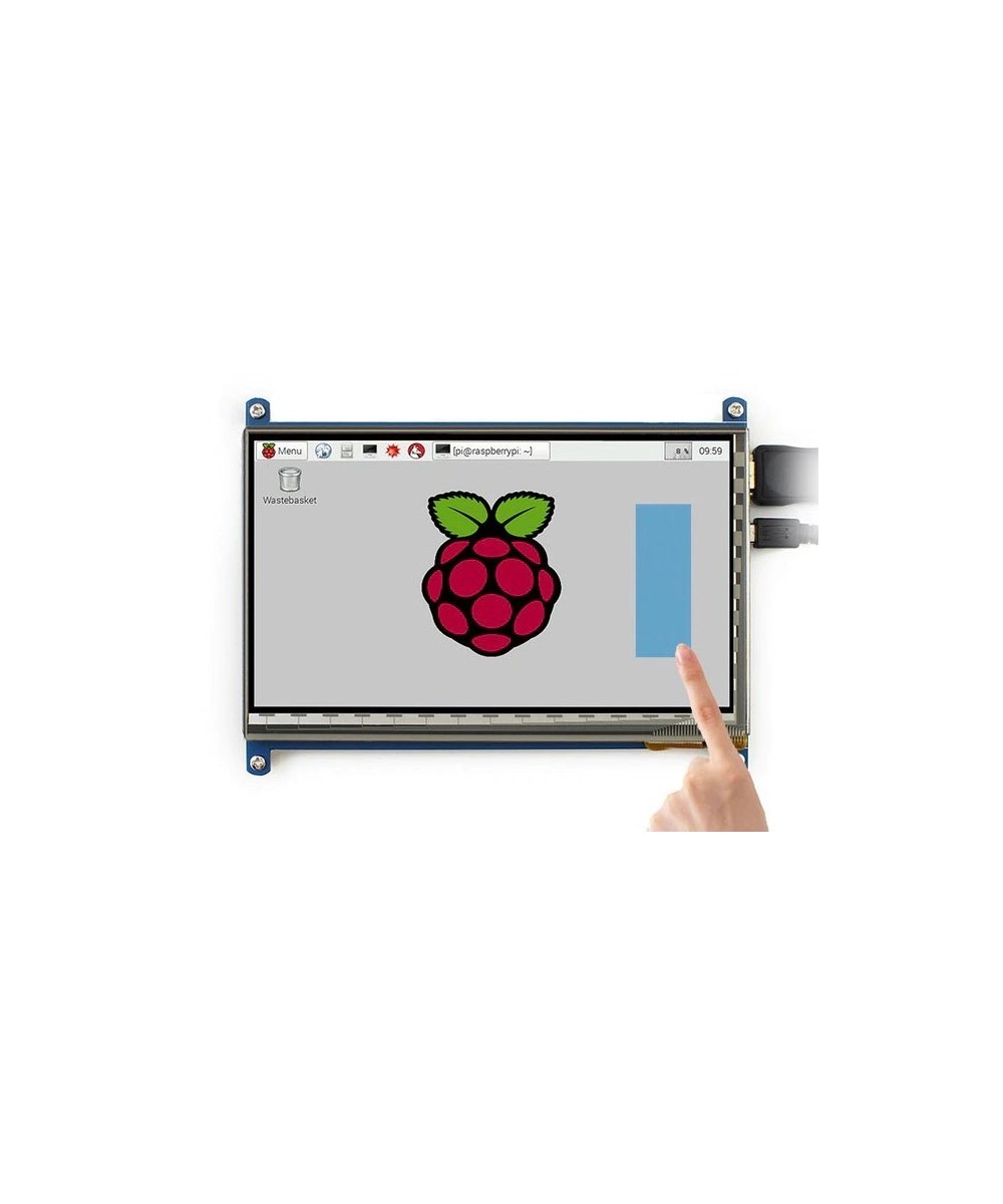 Pantalla táctil LCD de 7 pulgadas HDMI para Raspberry PI
