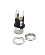 Jack DC Con tuerca 5.5x2.1mm