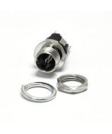 Jack DC Con tuerca 5.5x2.1mm
