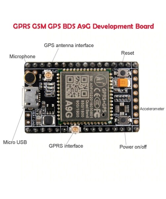 Modulo GSM / GPS A9G