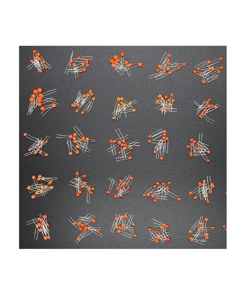 Capacitores ceramicos 0-25V 25 valores 1pf - 100nf (250 unidades)