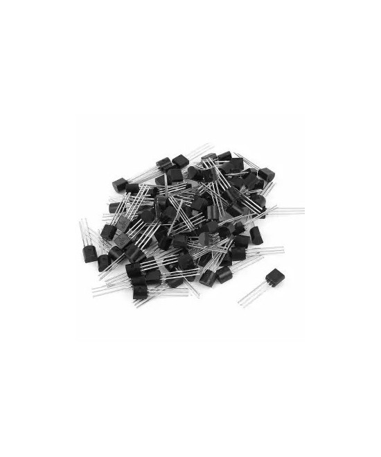 Transistores 2N2222A NPN TO-92 (100 unidades)
