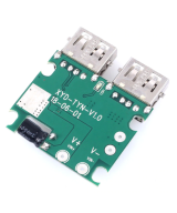 Regulador dual de carga para panel solar 5V 3A