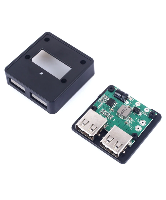 Regulador dual de carga para panel solar 5V 3A