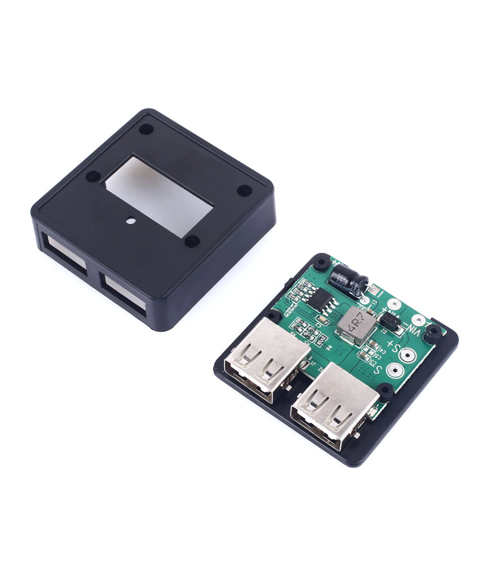 Regulador dual de carga para panel solar 5V 3A