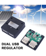 Regulador dual de carga para panel solar 5V 3A