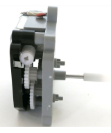 Mini motor con caja plástica de engranajes