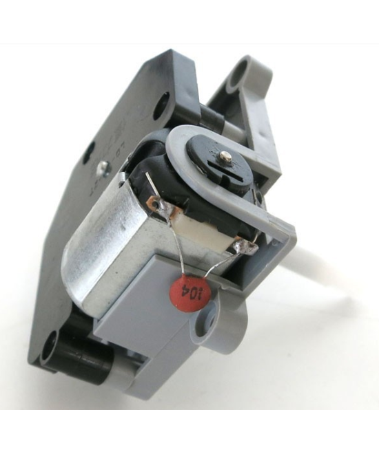 Mini motor con caja plástica de engranajes