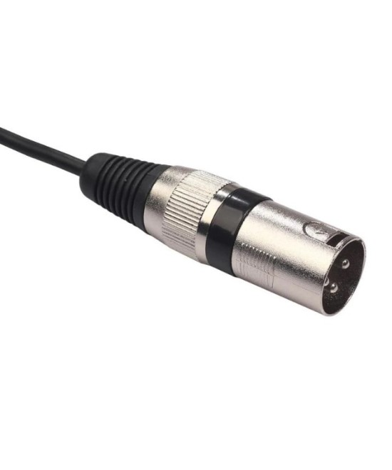 Separador de Audio XLR Hembra a XLR Macho Dual