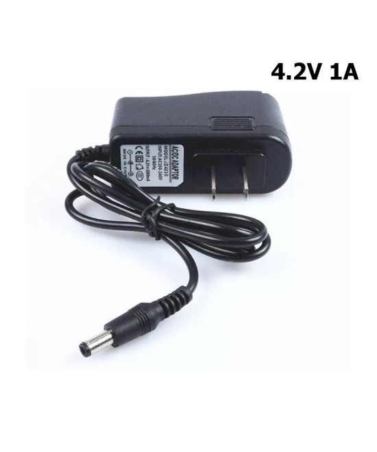 Fuente de energía 4.2V 1A/2A