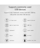 HUB USB 3.0 de 4 puertos con puerto de energia USB-C