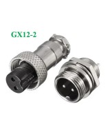 Conectores GX12 tipo aviador 12mm