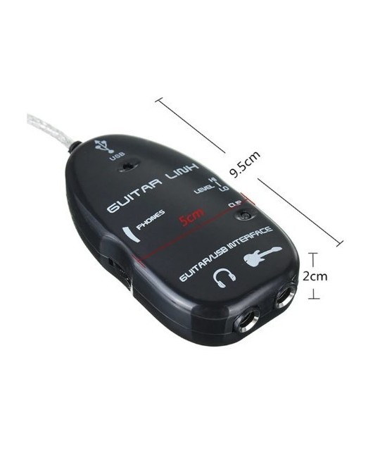 Adaptador de USB para guitarra eléctrica