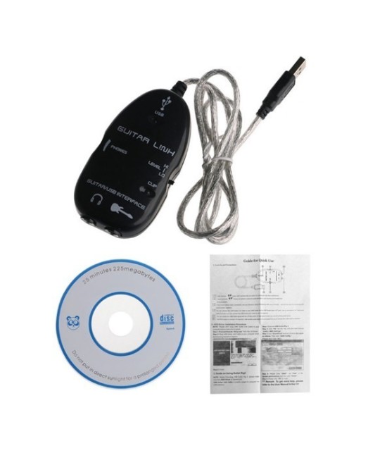 Adaptador de USB para guitarra eléctrica