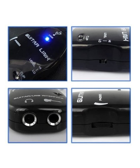 Adaptador de USB para guitarra eléctrica