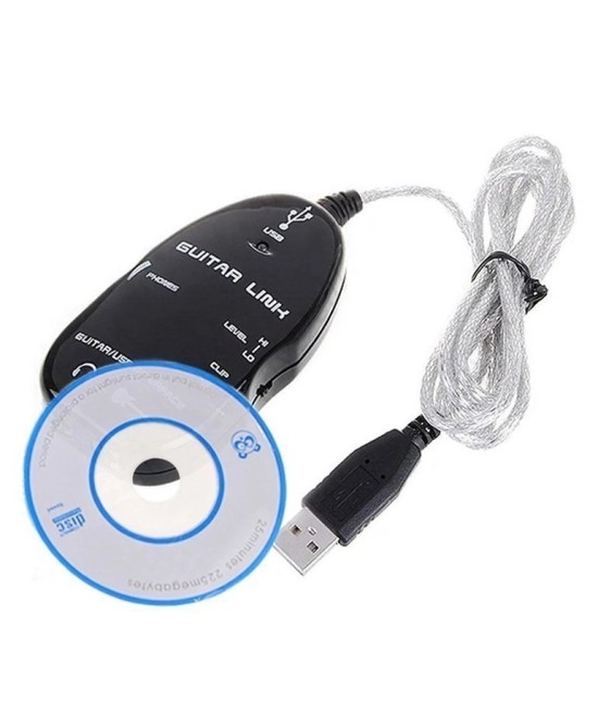 Adaptador de USB para guitarra eléctrica