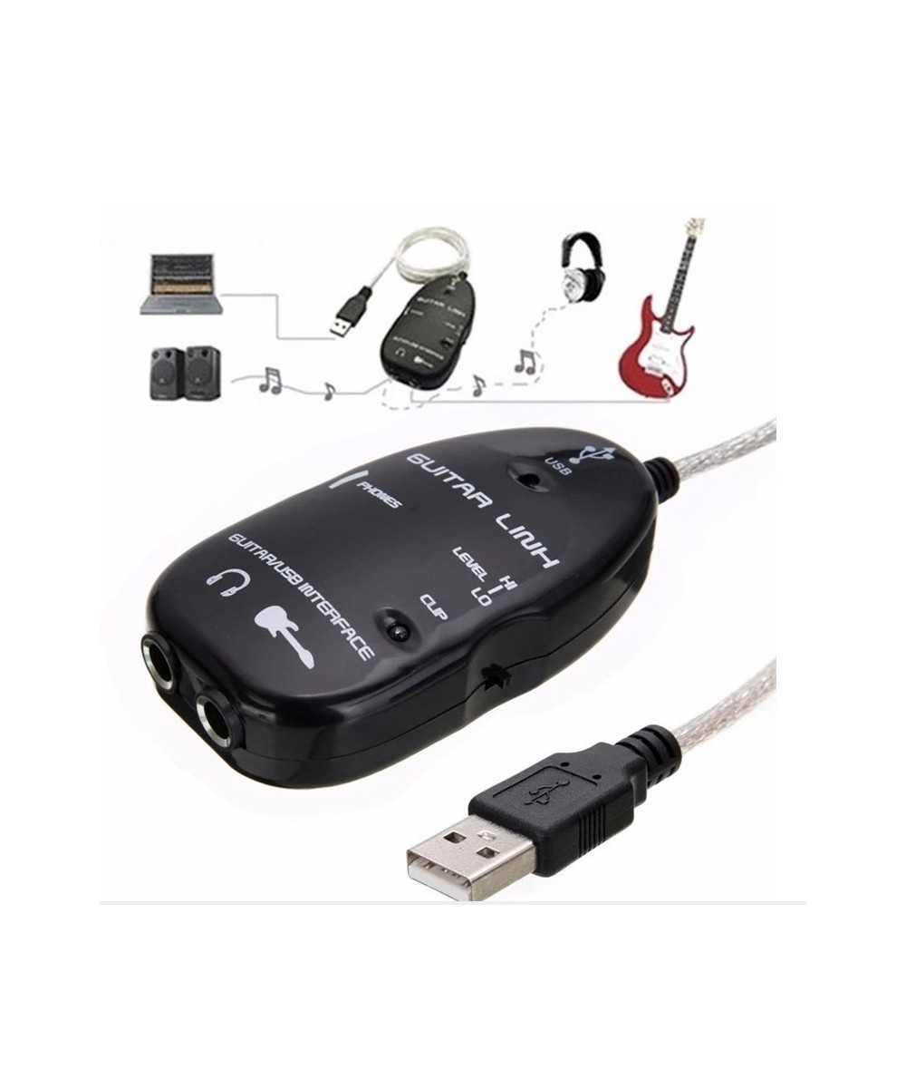 Adaptador de USB para guitarra eléctrica