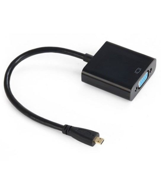 Convertidor Micro HDMi a VGA mas audio