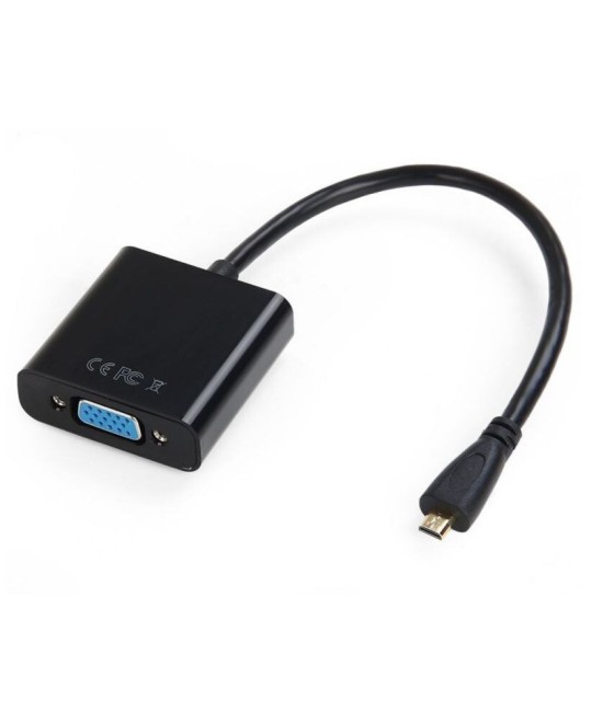 Convertidor Micro HDMi a VGA mas audio