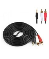 Cable de Audio de 3.5mm a RCA 1.5 y 2.5Metros/8Pies