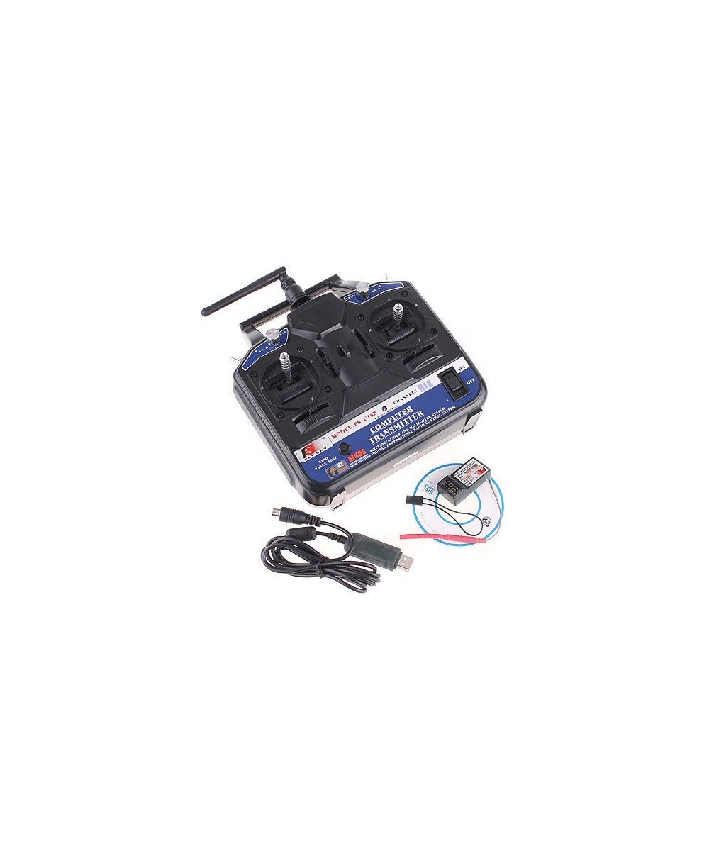 Control remoto 6 canales Tx, Rx FS-CT6B