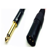 Cable 1/4 (6.35mm) mono a XLR macho 1.5 metros (canon)