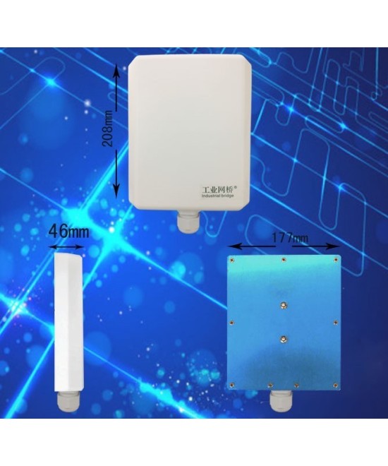 Enlace inalambrico 2.4GHZ 300mbps 0-3km TX / RX