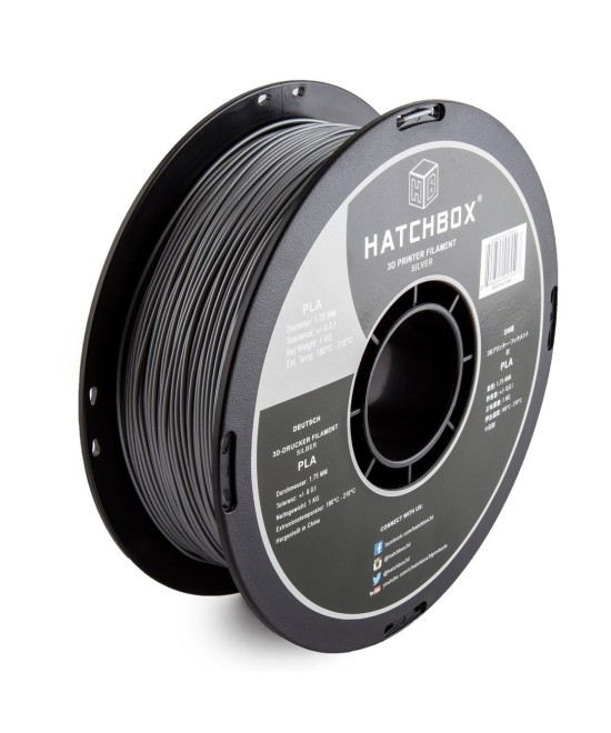 Filamento PLA Hatchbox 1.75mm 2.2 lb