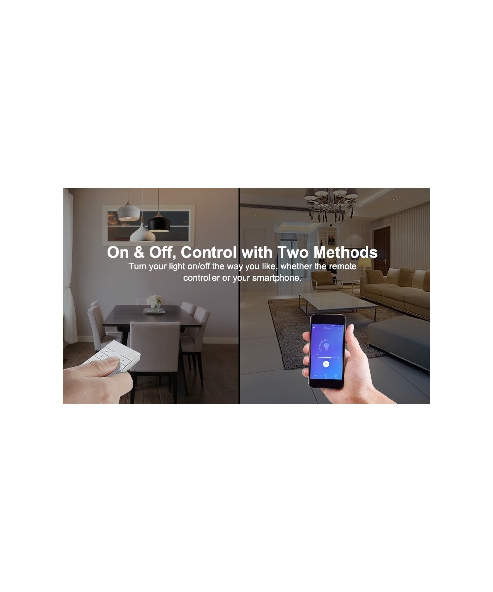 Interruptor Dimmer D1 con control 433mhz y base Inteligente Sonoff