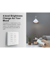 Interruptor Dimmer D1 con control 433mhz y base Inteligente Sonoff