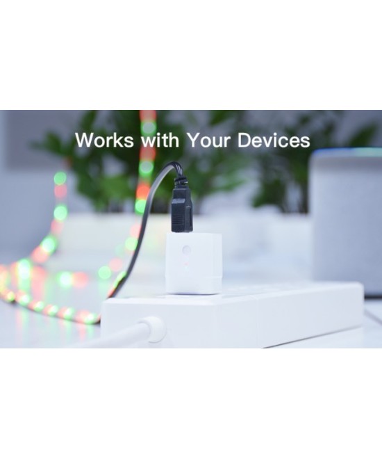 Adaptador USB 5V Micro Inteligente WIFI  Sonoff