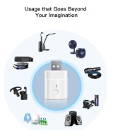 Adaptador USB 5V Micro Inteligente WIFI  Sonoff