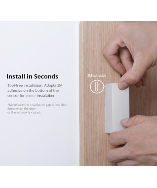 Sensor para puertas y ventanas inteligente Wifi  Sonoff DW2