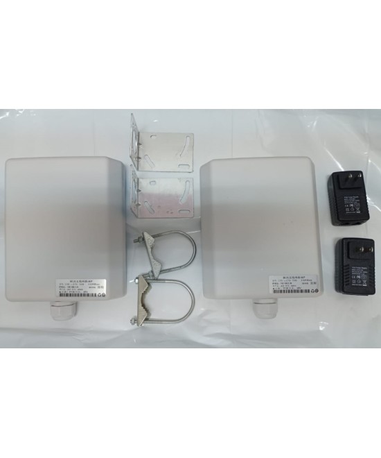 Enlace inalambrico 2.4GHZ 300mbps 0-3km TX / RX