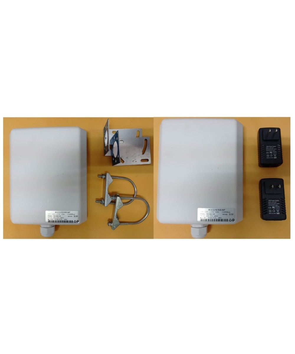 Enlace inalambrico 2.4GHZ 300mbps 0-3km TX / RX