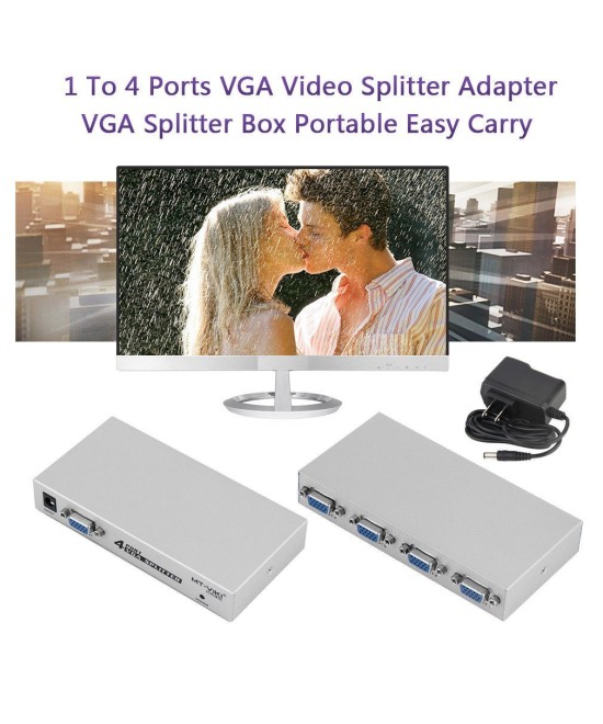 Sepador VGA 1 entrada 4 Salidas