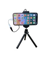 Micrófono Lavalier Green Audio GAW-7511C inálambrico con trípode para celular