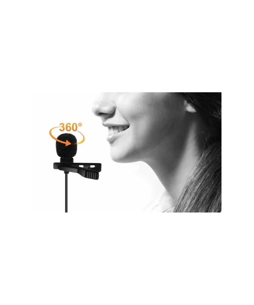 Mini micrófono doble lavalier para celular Green Audio GAM-16D