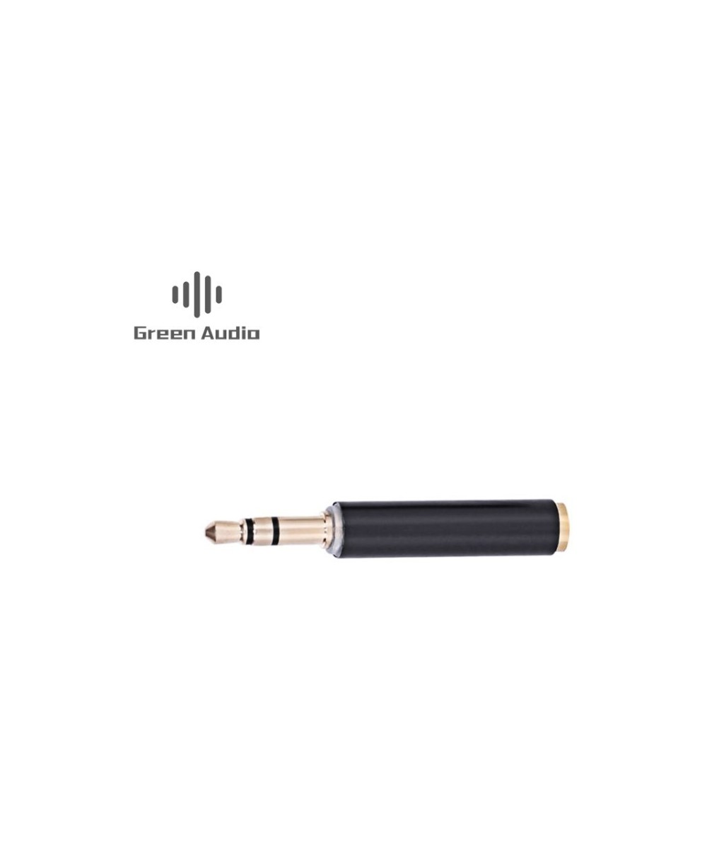 Adaptador de audio 3.5mm de dos a tres bandas Green Audio