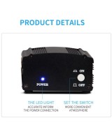 Fuente para microfono de condensador 48V DC (Phantom)