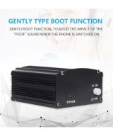 Fuente para microfono de condensador 48V DC (Phantom)